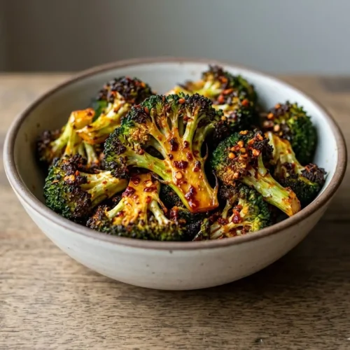 CAVA Fiery Broccoli recipe card image