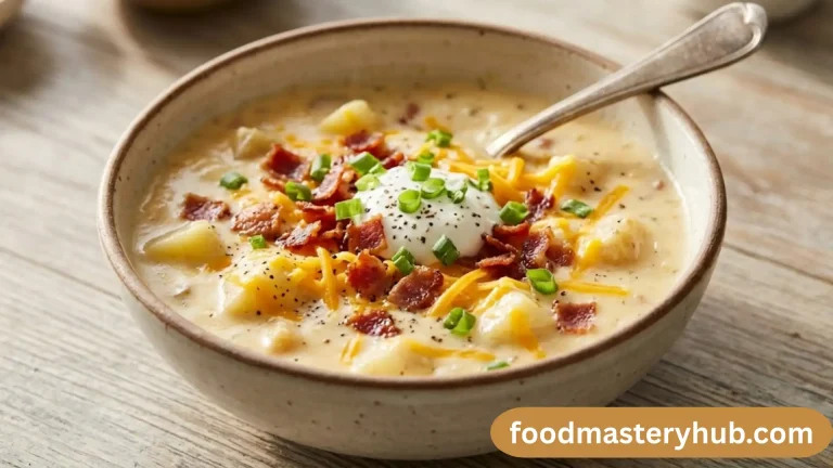 Chicken Salad Chick Loaded Potato Soup Recipe feature image