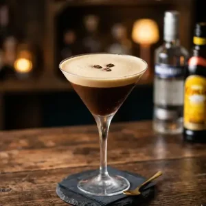 Best Espresso Martini Recipe 2 ESPRESSO MARTINI recipe card image