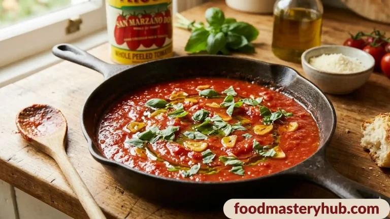 Easy Pomodoro Sauce Recipe