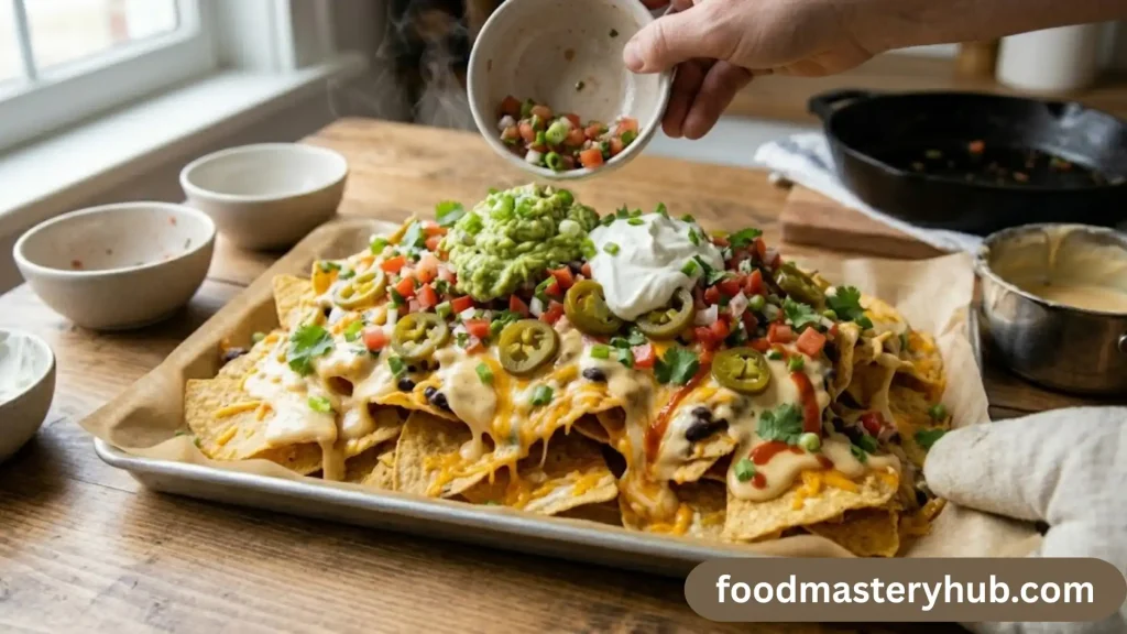 Cheesecake Factory Nachos Recipe | Easy & Homemade 5 Load and Finish Hot image