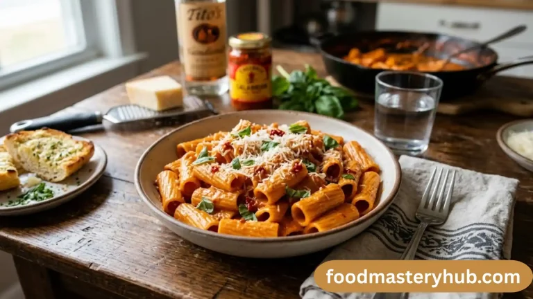 North Italia Spicy Rigatoni Vodka Recipe feature image