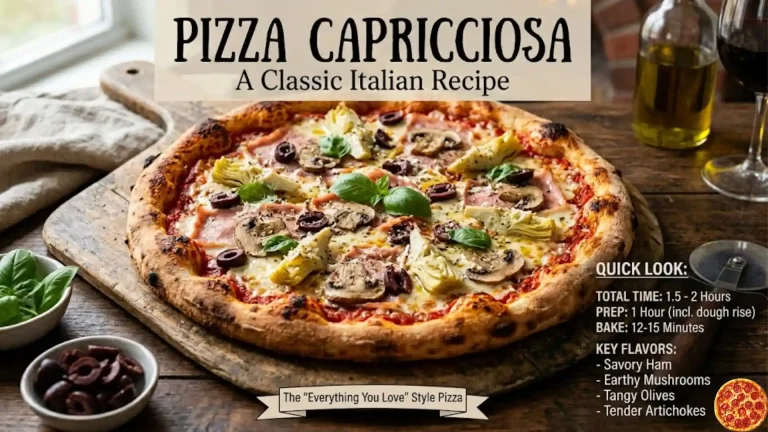 Pizza Capricciosa Recipe