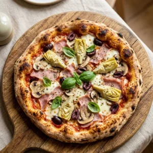 How to Make the Perfect Pizza Capricciosa Every Time 2 Pizza Capricciosa Recipe card image