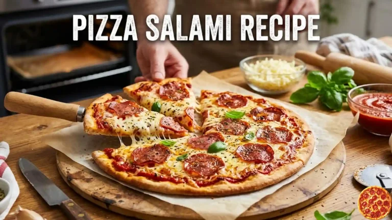 Pizza Salami Recipe