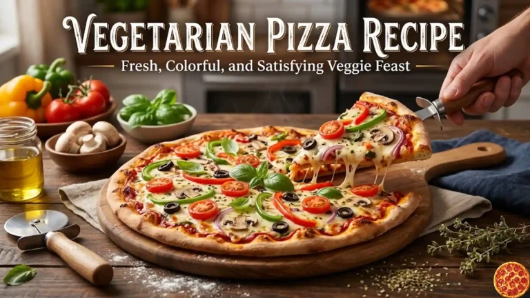 Vegetarian Pizza Recipe