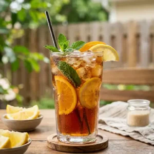 Best Sweet Tea Recipe (Step-by-Step Guide) 2 sweet tea recipe card image